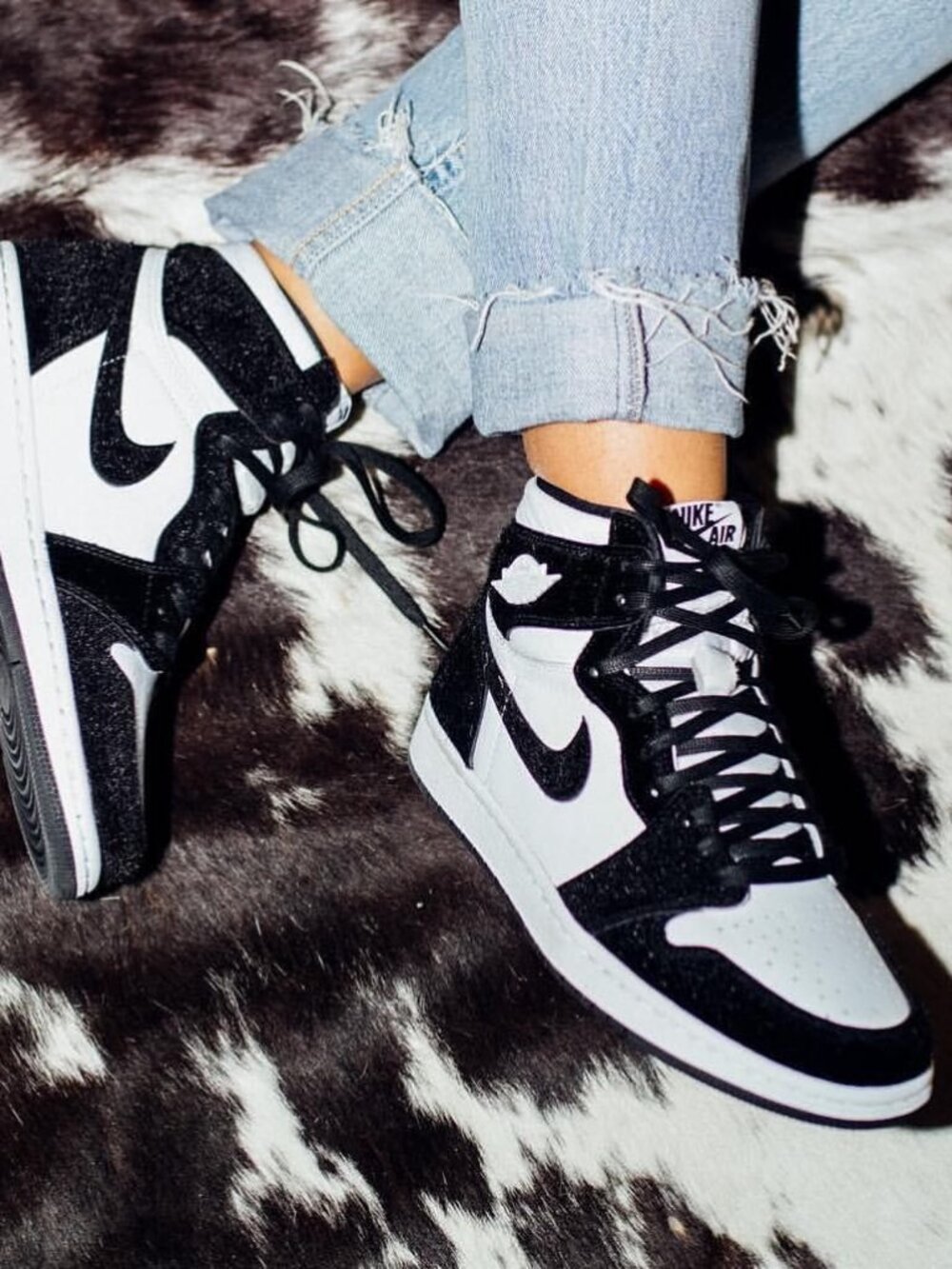 Nike Air Jordan 1 High OG Twist “Panda Pony Hair” | Women’s 8.5 | Rare